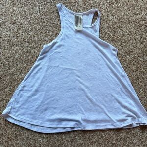 Free people tank white xs